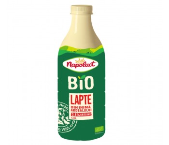 Lapte Bio 3.8%grasime Napolact 1.4l